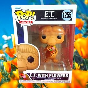 E.t. with flowers funko # 1255 (nib)